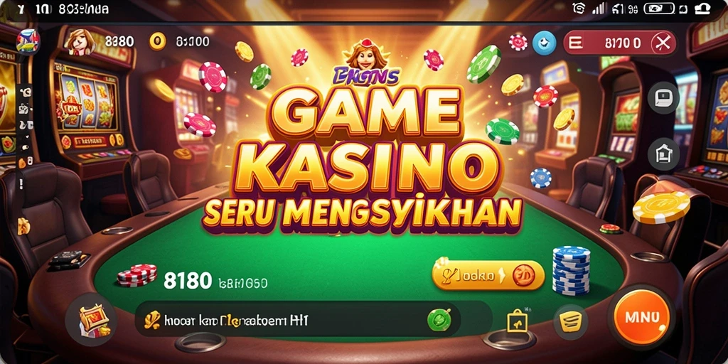 Tampilan gameplay menarik dari permainan Kasino 8180.