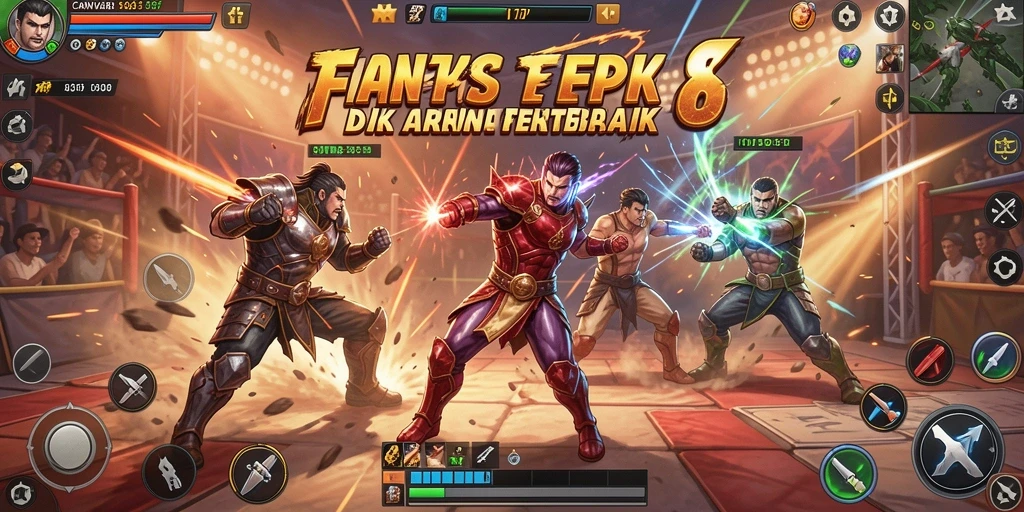 Gameplay seru dan aksi pertarungan yang mendebarkan di CANVA168.