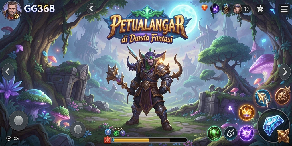 Tampilan gameplay GG368 yang seru dan penuh aksi.