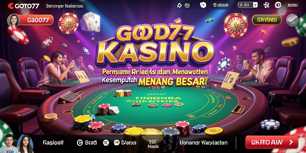 Tampilan gameplay <strong>GOTO77</strong> yang menarik dan penuh aksi permainan Kasino.