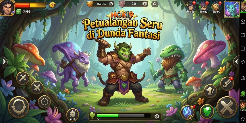 Tampilan menakjubkan dari gameplay HOKI9 yang penuh petualangan.