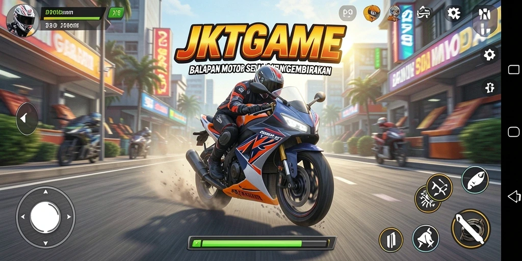 Gameplay intens dan menyenangkan dalam JKTGAME.