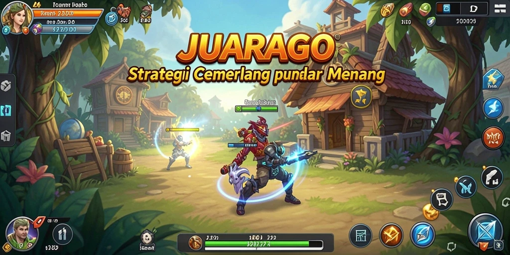 Tampilan menakjubkan dari pertempuran strategis JUARAGO.