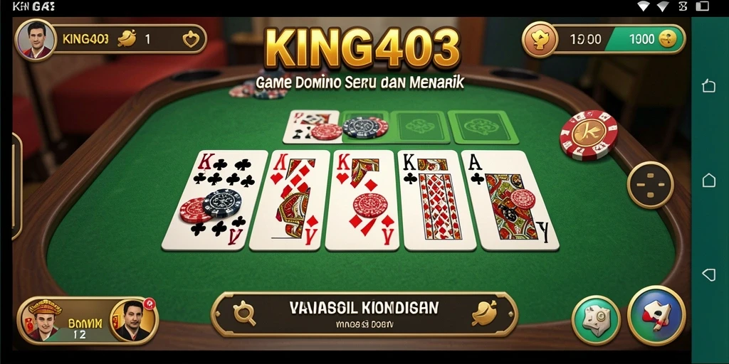Tampilan gameplay KING403 yang seru dan menarik.