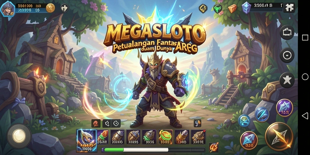 Gameplay seru di dunia fantastis MEGASLOTO.