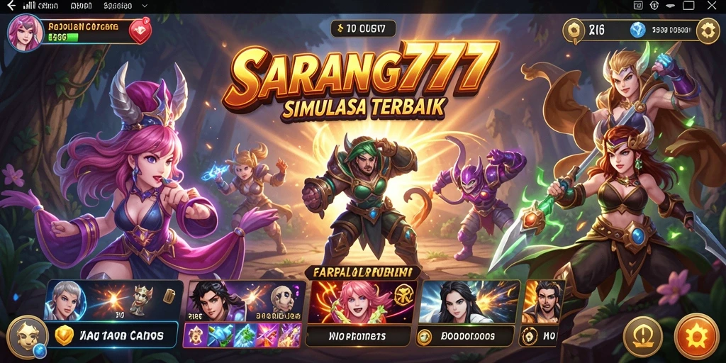 Tampilan gameplay SARANG777 dengan grafis realistis dan interaksi yang menarik.