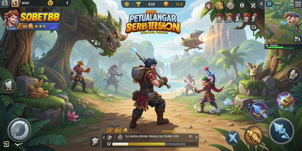 Gameplay terbuka yang menarik di dunia yang luas.